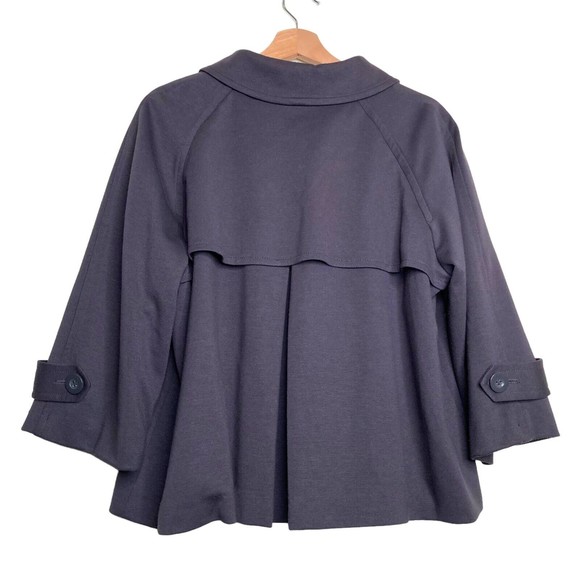 Sandro Sportswear Women's Dark Gray Round Collar Jacket Size XL - Picture 2 of 11